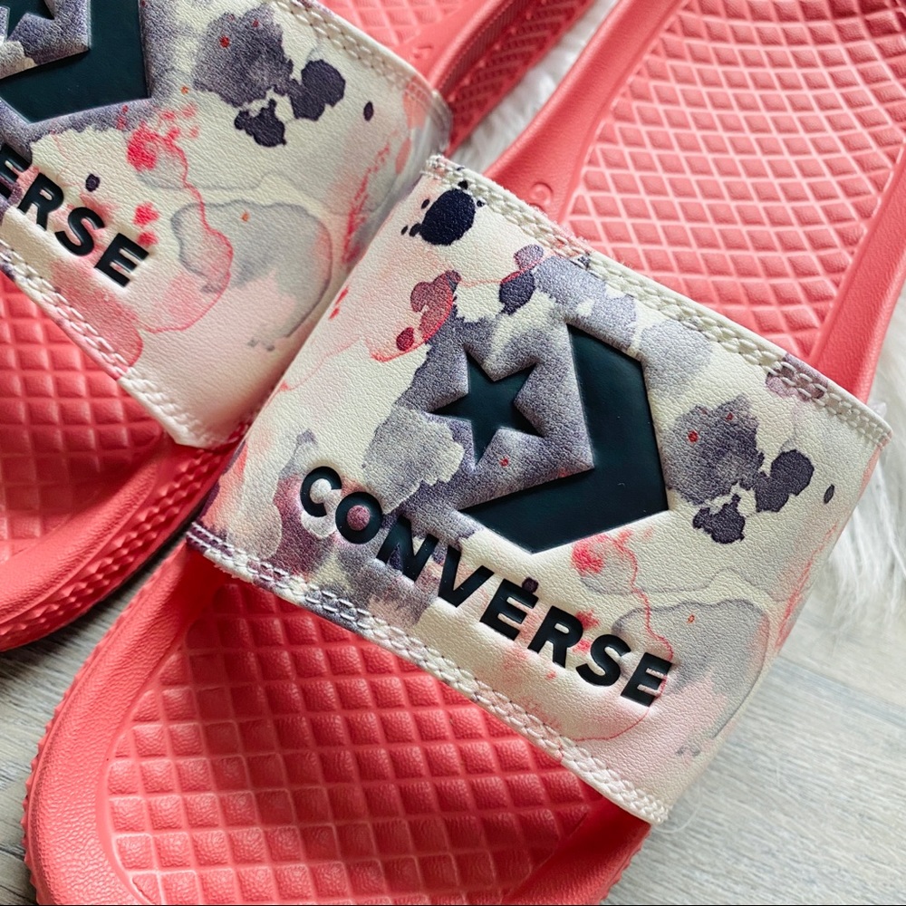 NWT Converse All Star Slide Slip Floral Women’s - Picture 3 of 8